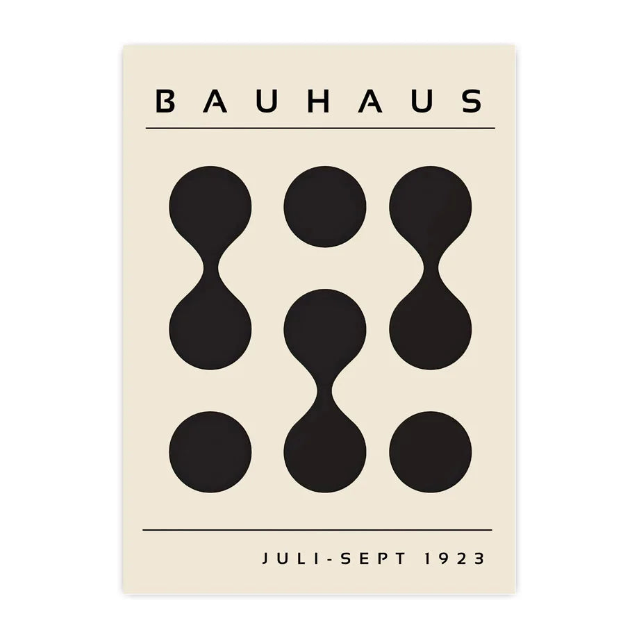 Bauhaus Green Color Block Lines Modern Abstract Poster Wall Art Canvas Painting Posters and Prints Picture for Living Room Decor