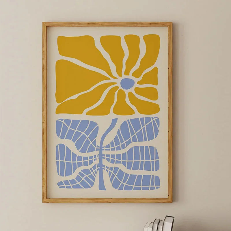 Flower Market Canvas Print