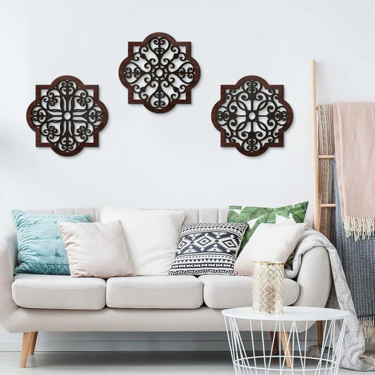 Geometric Wooden Wall Decor