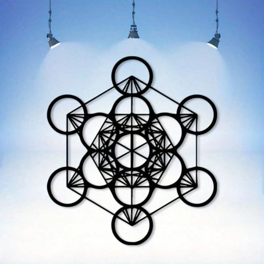 Metatron Cube Metal Art
