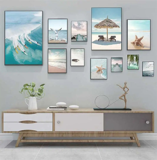 Ocean Turtle Canvas Art