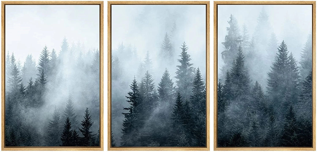 Evergreen Forest Canvas Set