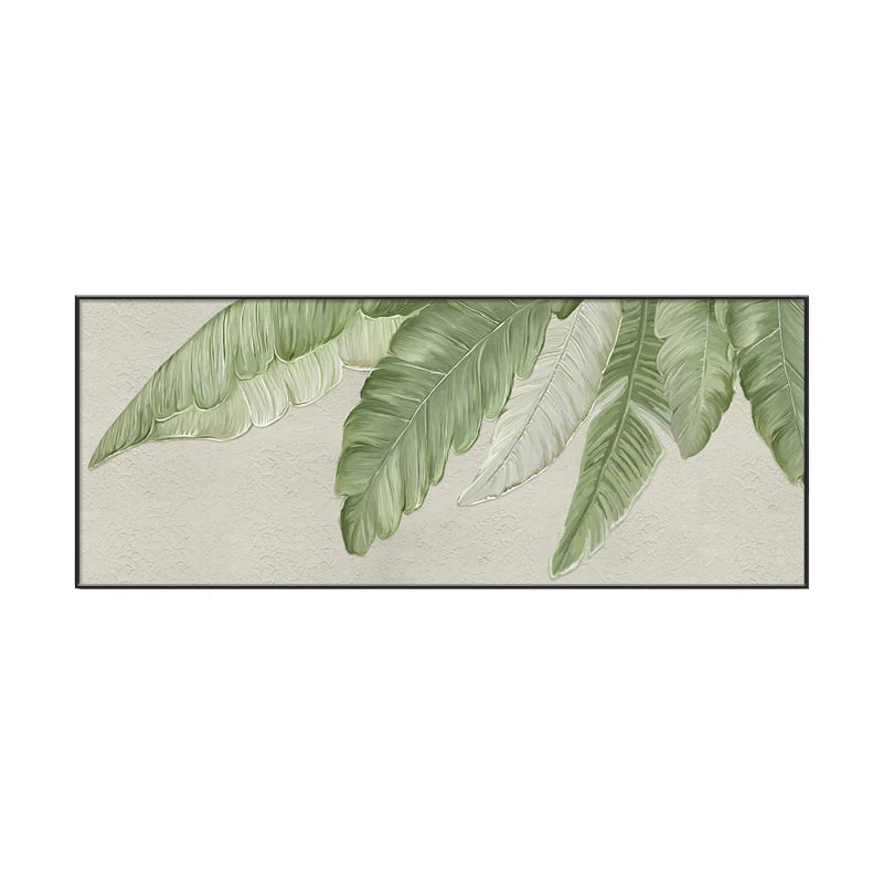 Green Leaf Canvas Art