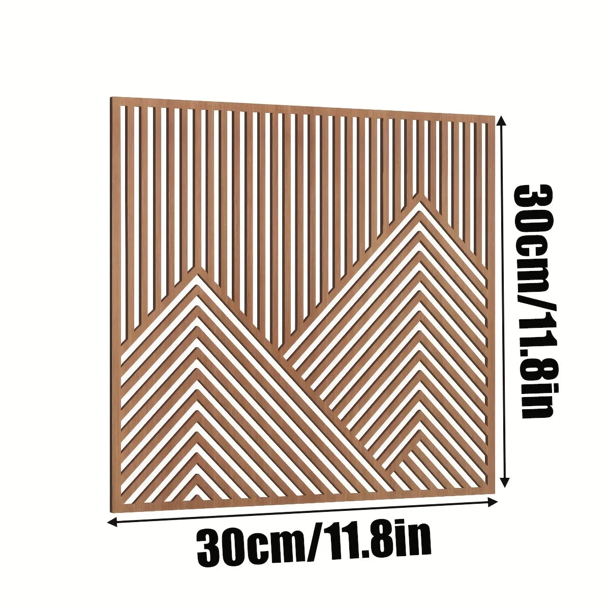 Modern Wooden Wall Accents