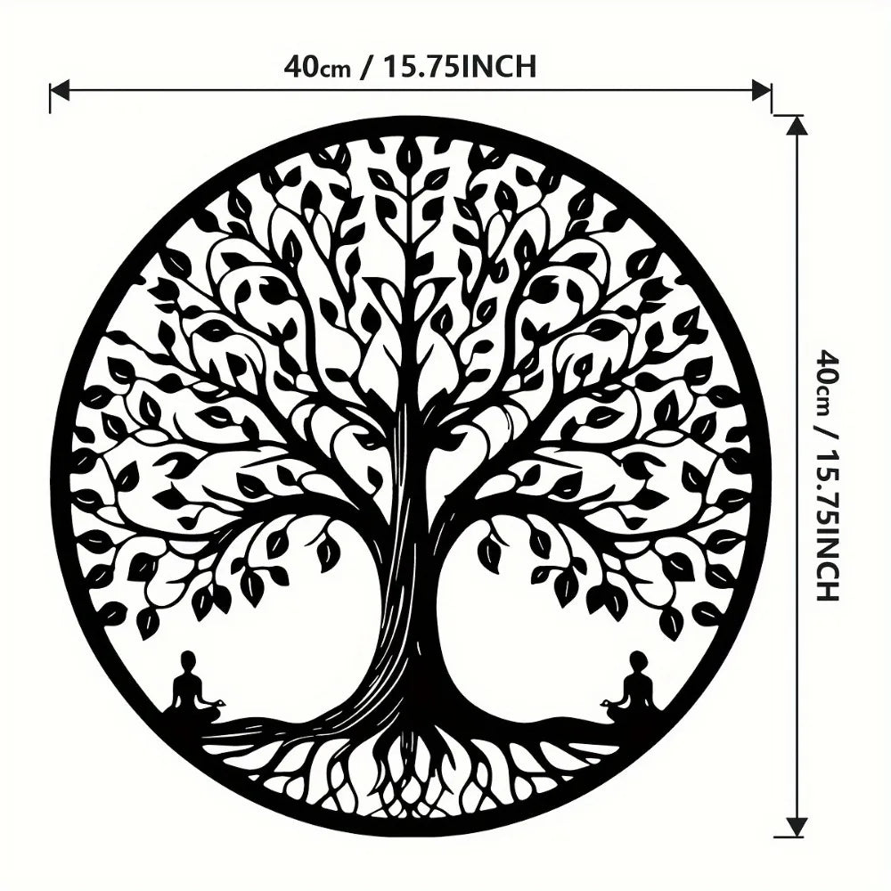 Peach Blossom Metal Art