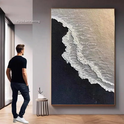 Abstract Seawave Canvas Art