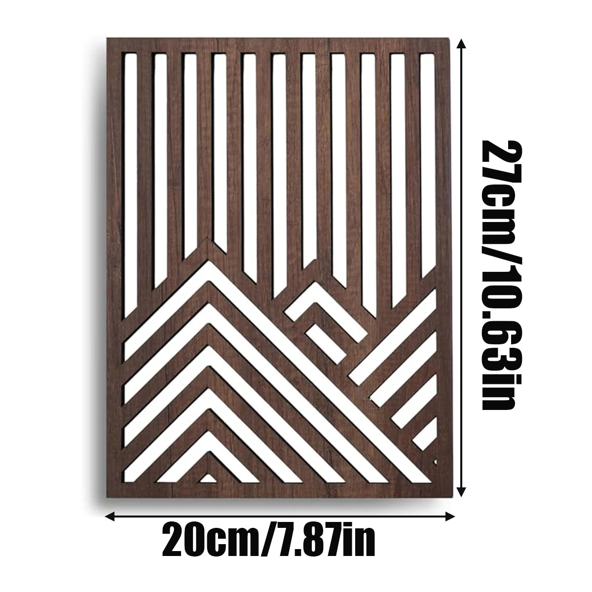 Retro Wooden Wall Decor
