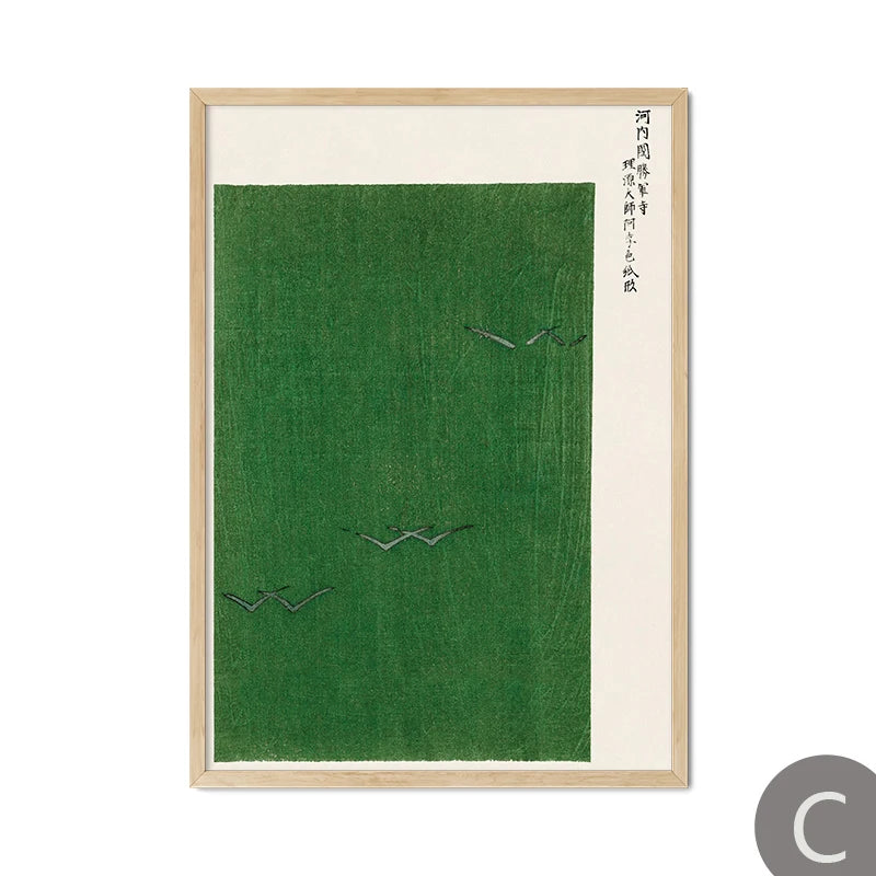 Botanical Cherry Flower Canvas
