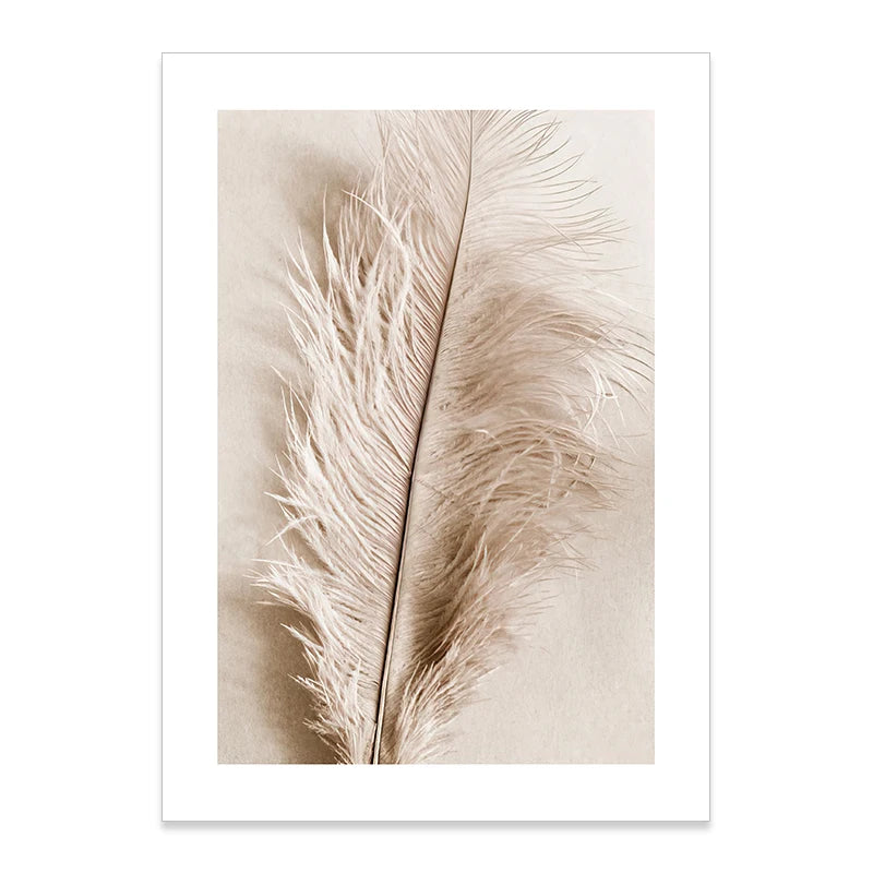 Floral Leaves Canvas Art