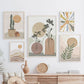 Geometric Boho Canvas Art