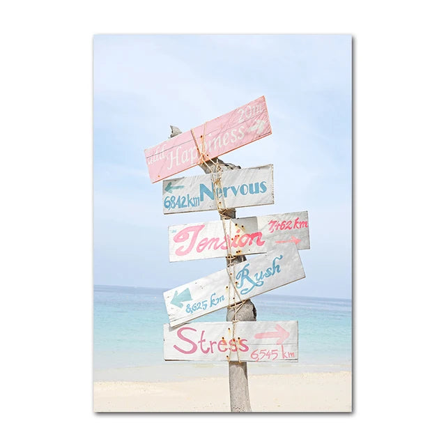 Coastal Turtle Canvas Art