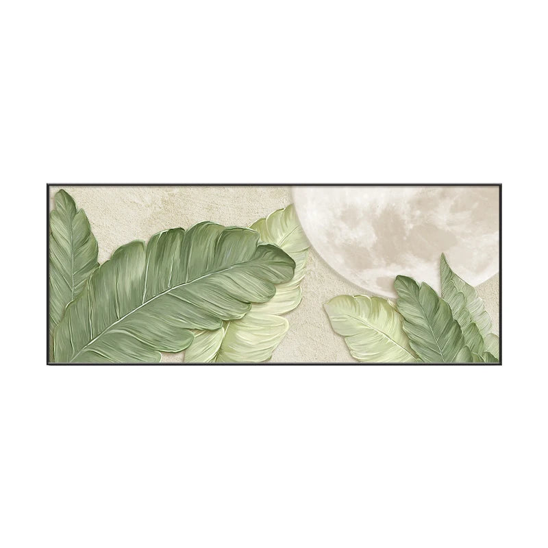 Green Leaf Canvas Art