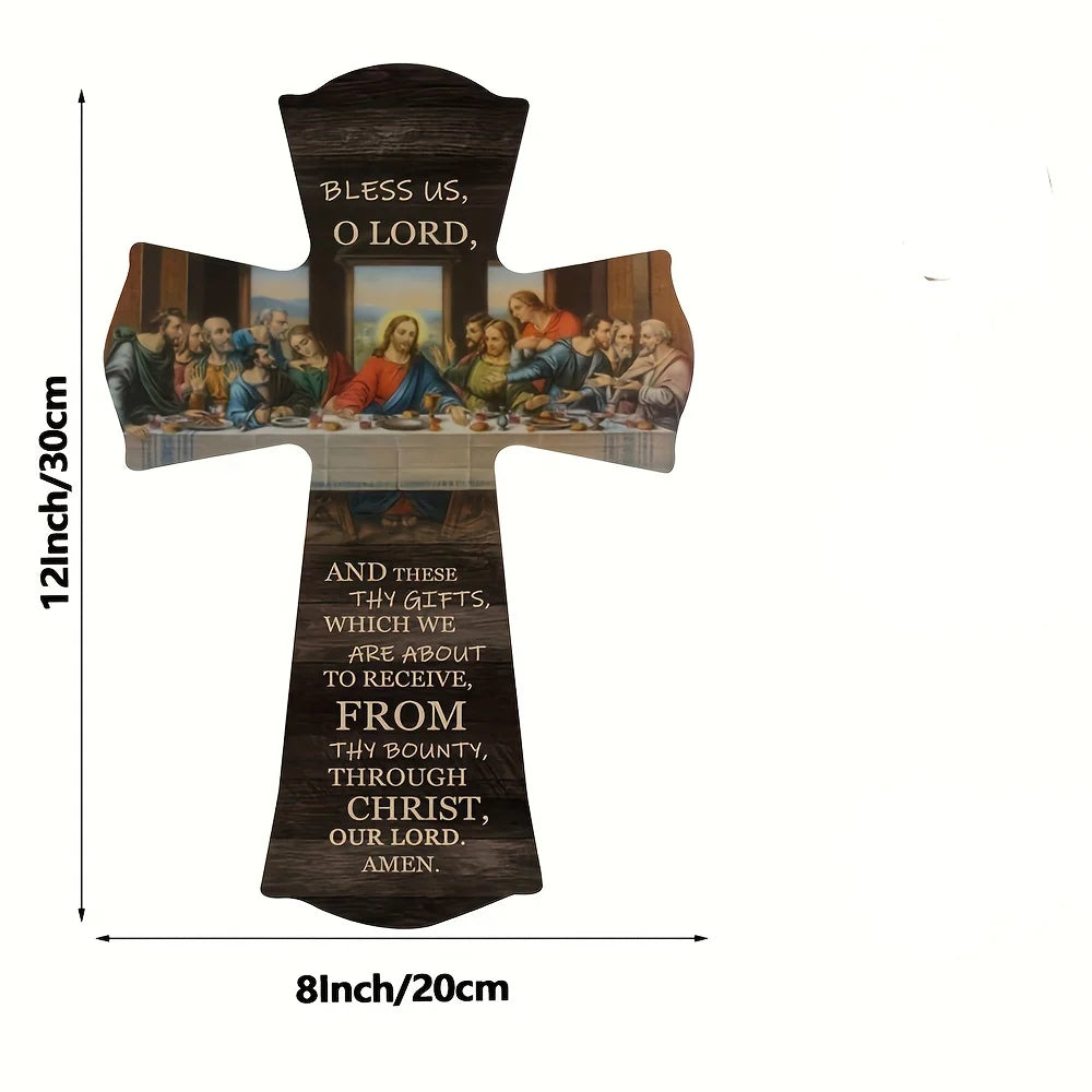 Last Supper Wooden Plaque