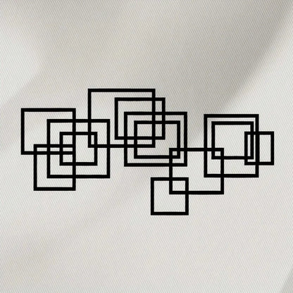 Geometric Iron Wall Panel