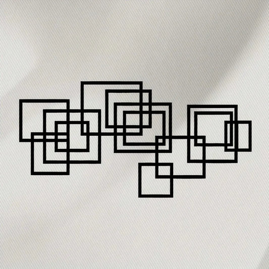 Geometric Iron Wall Panel