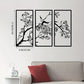 Peach Blossom Metal Art