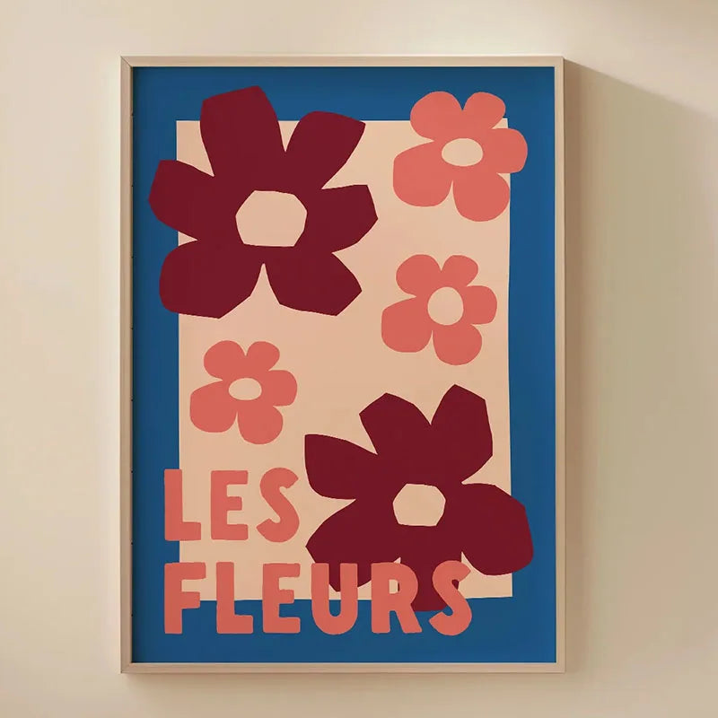 Flower Market Canvas Print