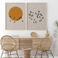 Japandi Sunrise Canvas Art