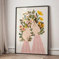 Flower Market Canvas Print