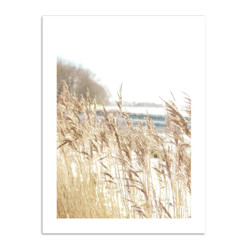 Floral Leaves Canvas Art
