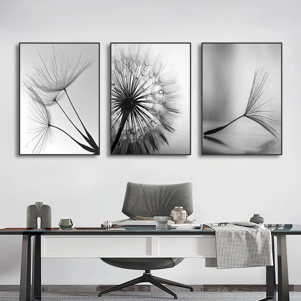 Dandelion Canvas Wall Art