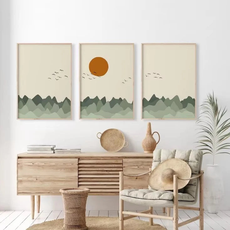 Japanese Alps Canvas Art