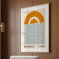 Bauhaus Rainbow Canvas Art