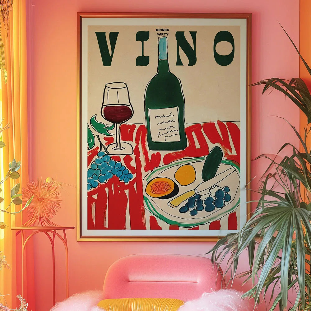 Wine Glass Canvas Art