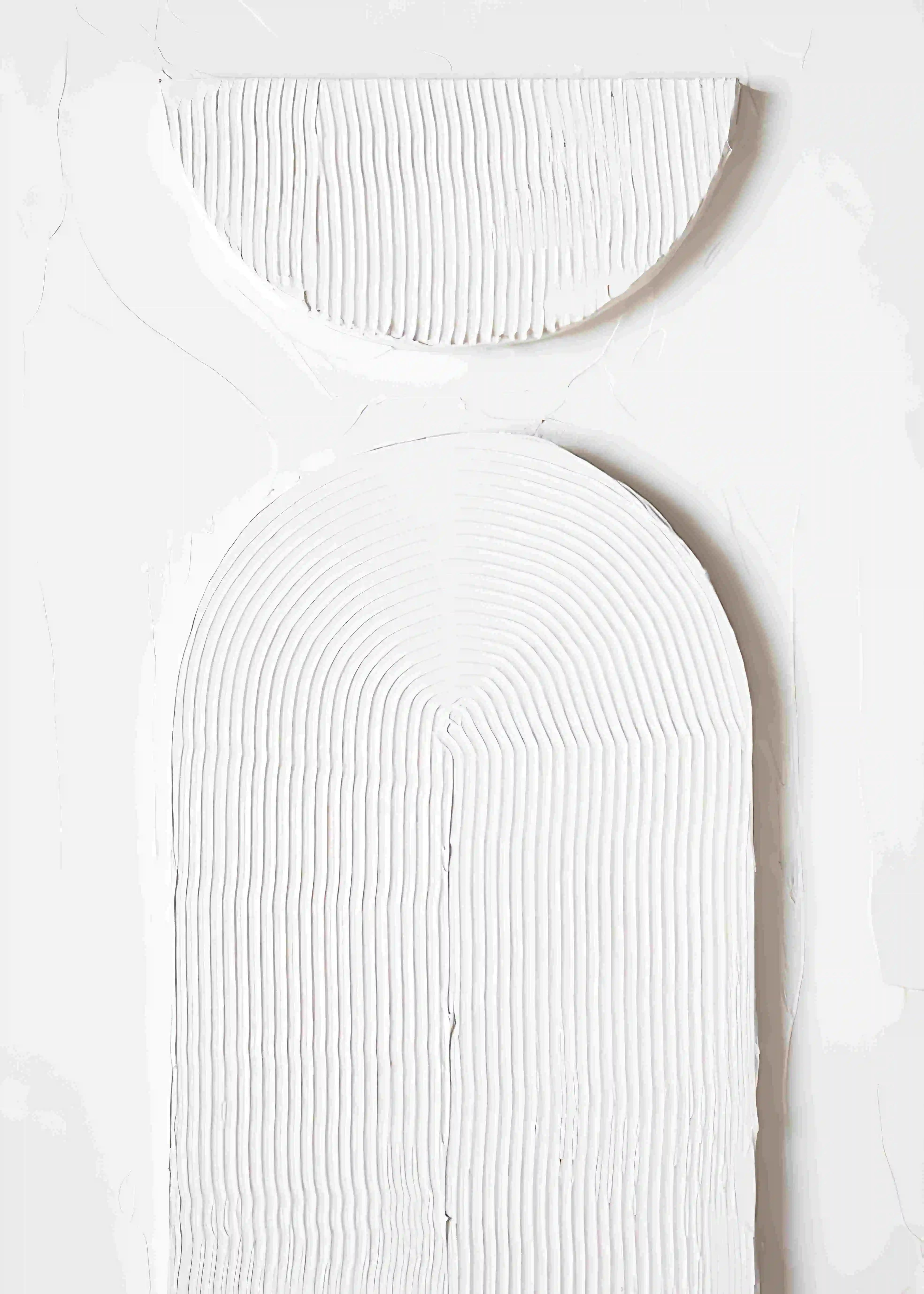 Abstract Smile Face Canvas