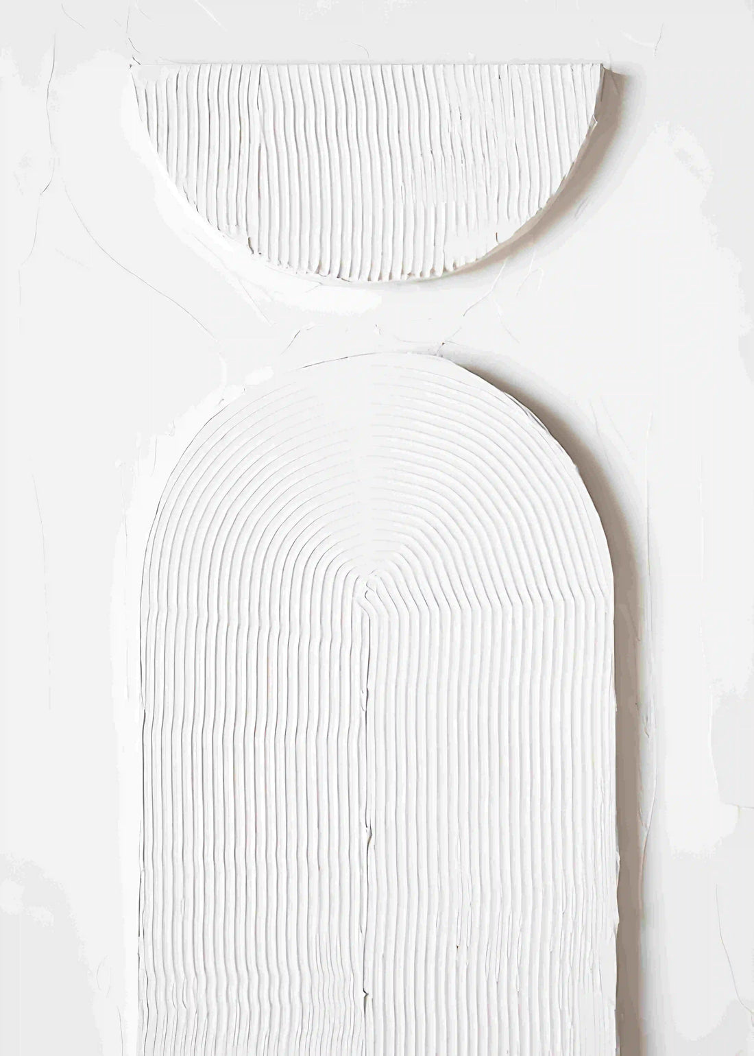 Abstract Smile Face Canvas