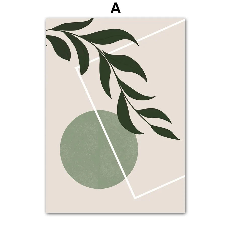 Sage Botanical Canvas Art