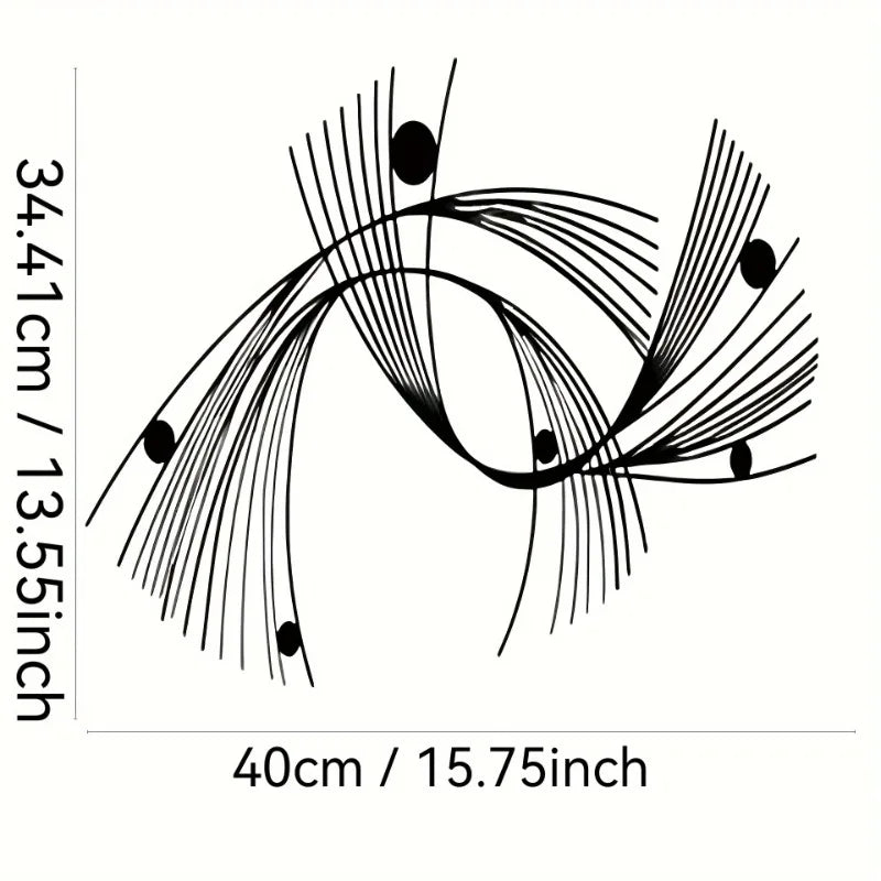 Geometric Metal Wall Art