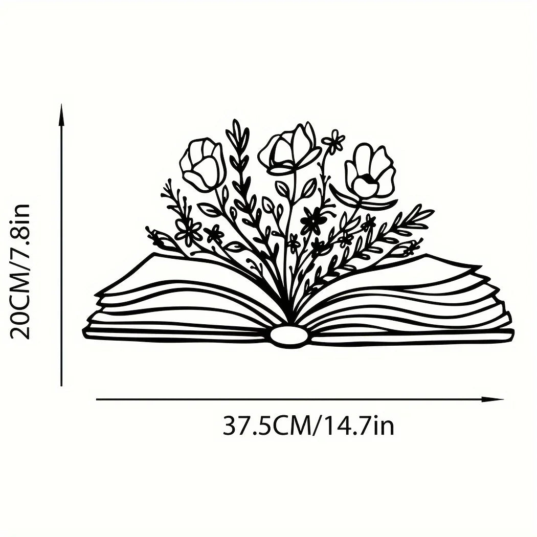 Peach Blossom Metal Art
