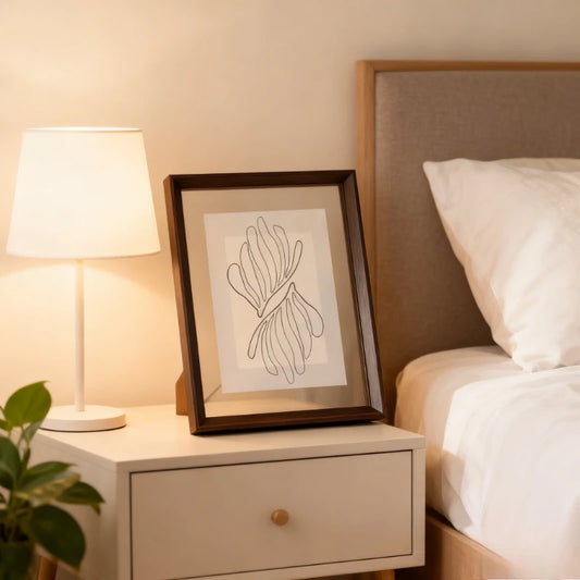 Transparent Photo Frame Stand