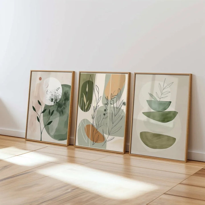 Botanical Floral Art Set