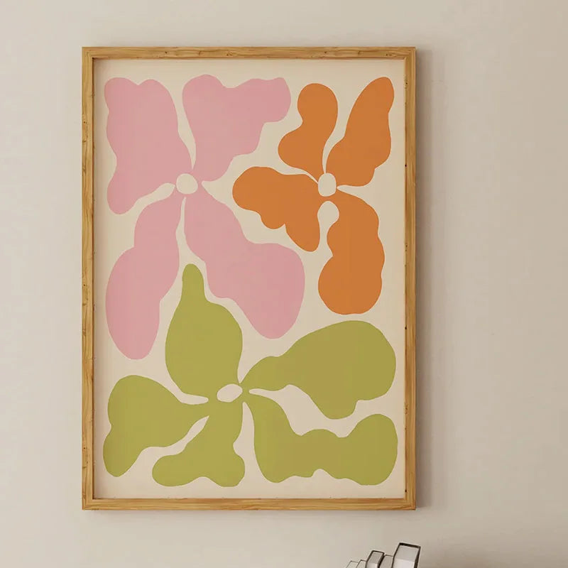 Flower Market Canvas Print