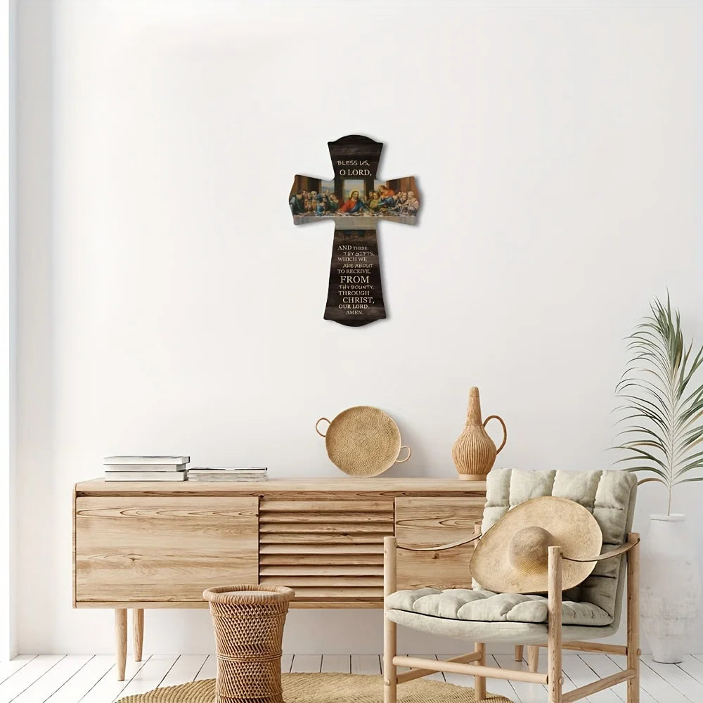 Last Supper Wooden Plaque