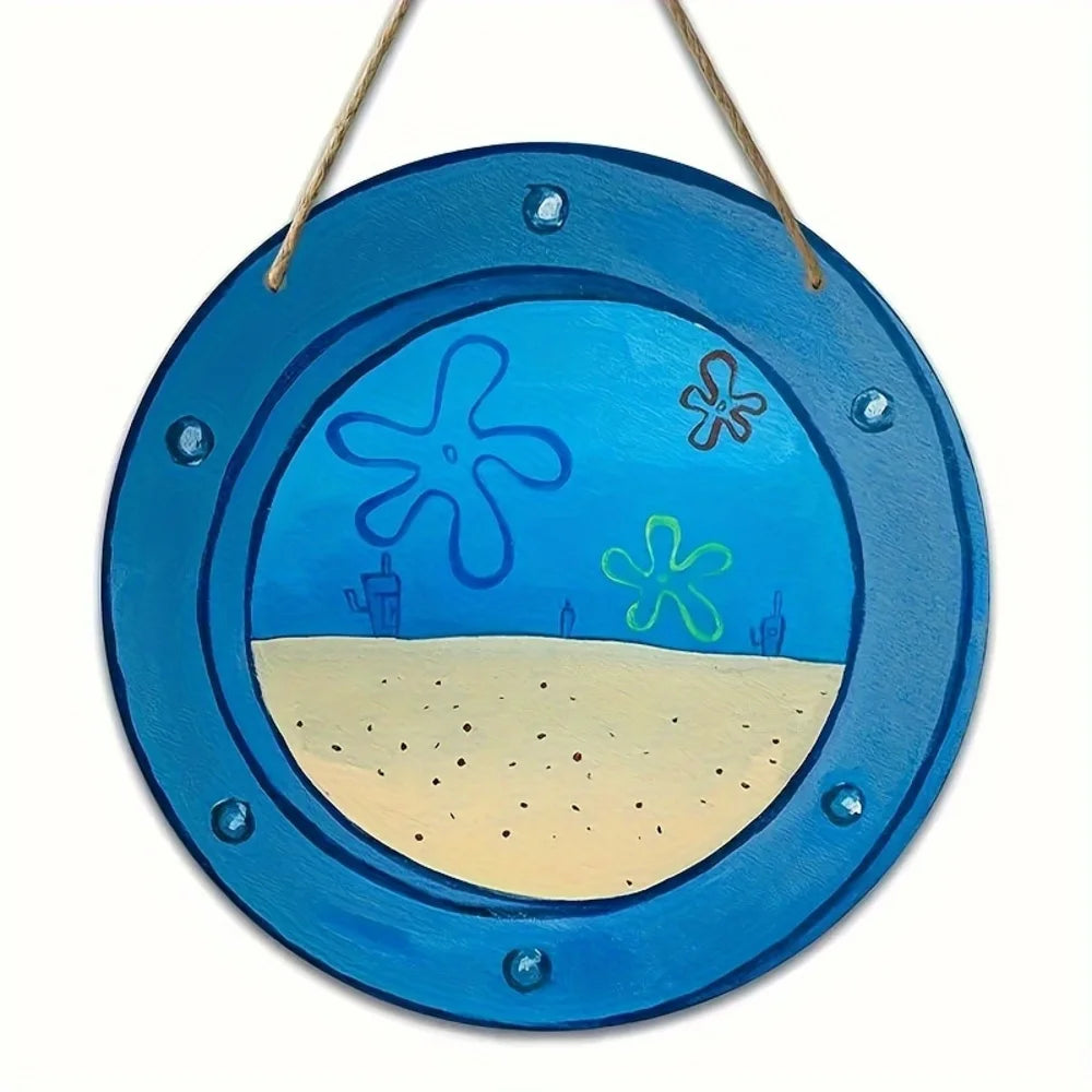 Jellyfish Ocean Wall Sign