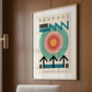 Bauhaus Rainbow Canvas Art