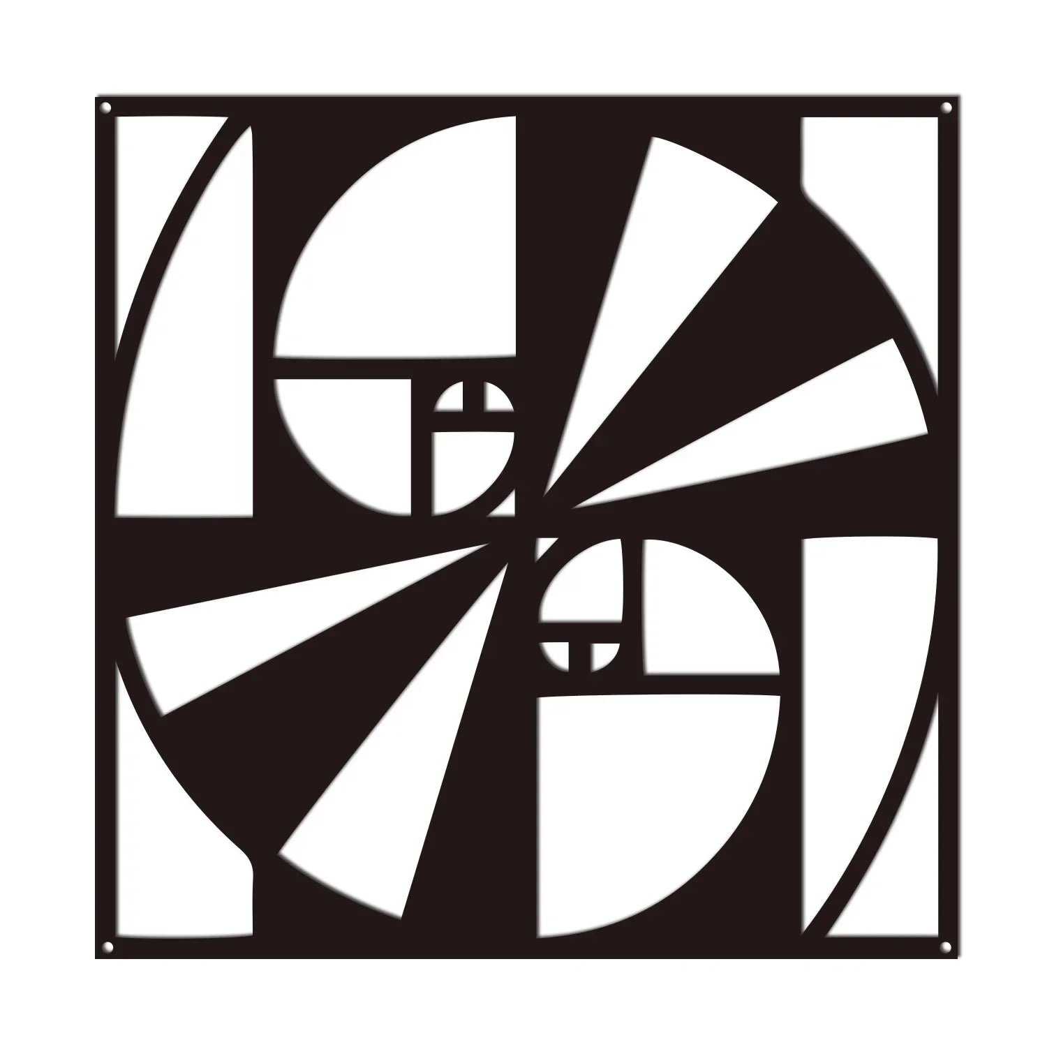 Minimal Line Metal Art