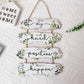 Rustic Inspirational Wall Sign