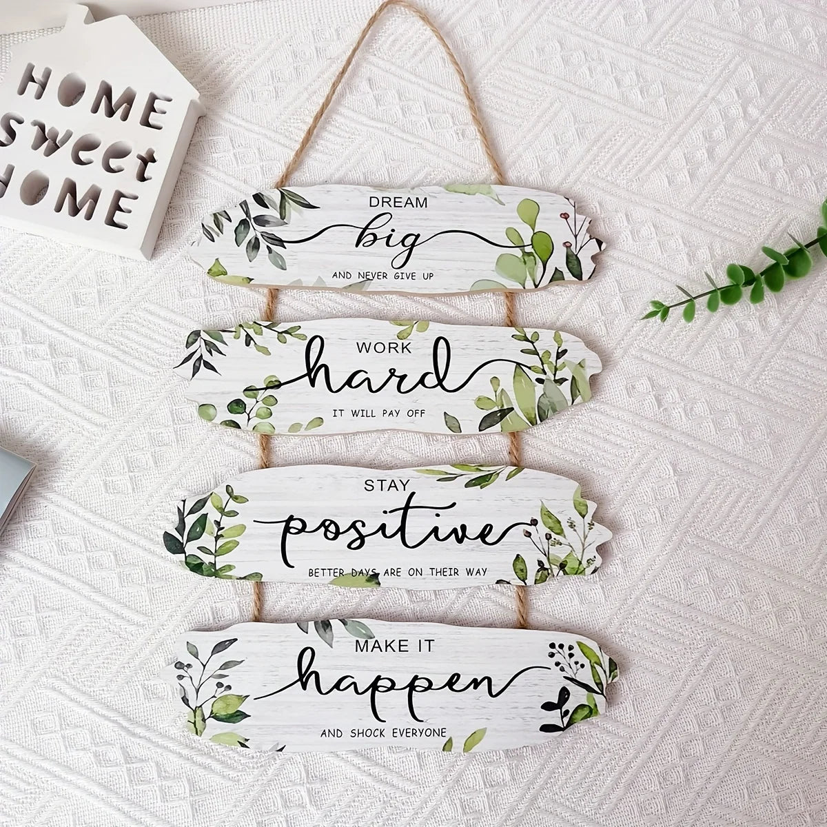 Rustic Inspirational Wall Sign