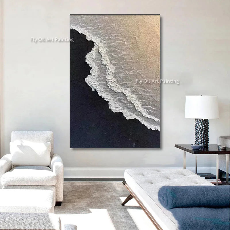 Abstract Seawave Canvas Art