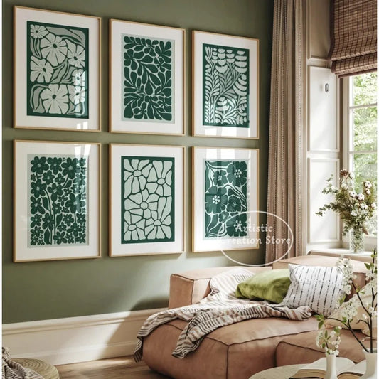 Flower Market Canvas Art