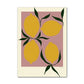 Lemon Vase Canvas Art