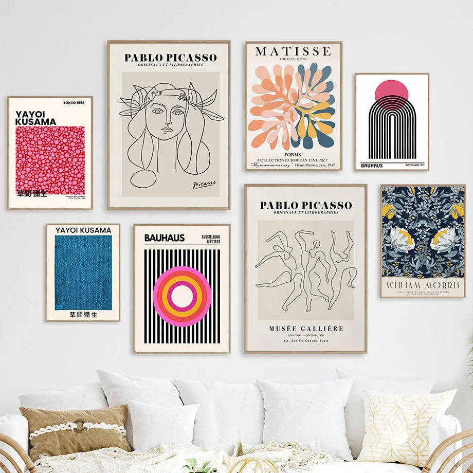 Picasso Bauhaus Canvas Art