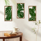 Rustic Wooden Leaf Decor