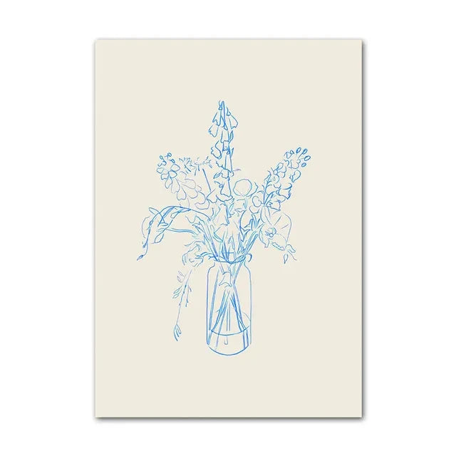 Lemon Vase Canvas Art