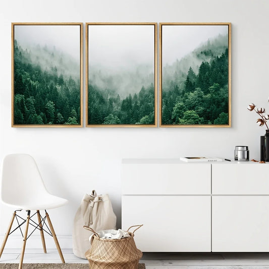 Mountain Forest Canvas Set