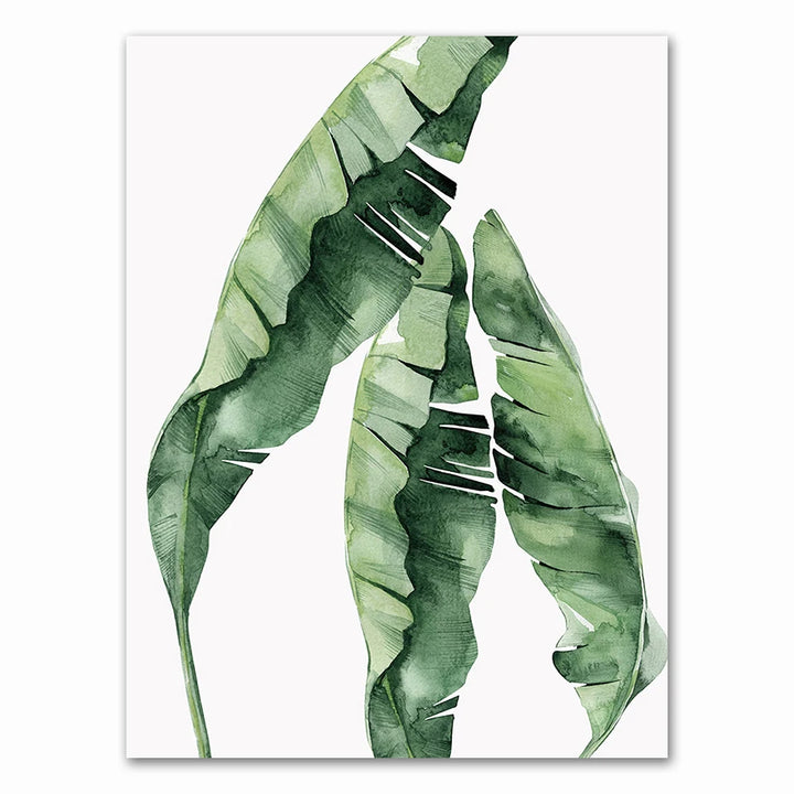 Tropical Plant Wall Poster